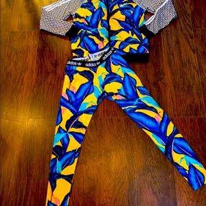 Adidas palm leaf set